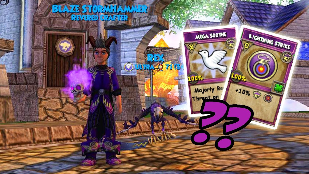 Wizard101 Storm Spells I Never Use Youtube
