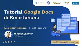 Tutorial Google Docs di Smartphone