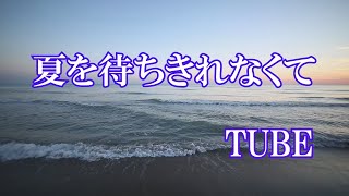 夏を待ちきれなくて  /  TUBE (歌詞入り)