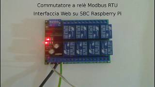 Commutatore Modbus Raspberry Pi