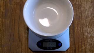 How to Zero Out a Scale