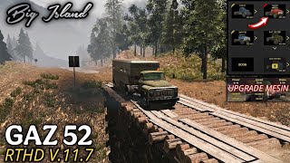 Penasaran Truk Gaz 52 Di Versi 11.7. Upgrade Mesin Cuma Level 5 - RTHD Gameplay