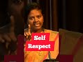 Self Respect | Parveen Sultana Motivational Speech | Tamil Motivation | Be Positive