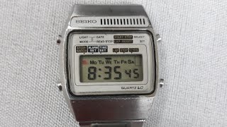 Seiko A159 - 5009 Raro seiko lcd vintage watch 1977