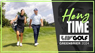 Heng Time: Controversy, Family \u0026 More with Patrick Reed | LIV Golf Greenbrier