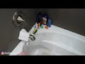 how to clean your grout in under 1 minute kitchen bathroom tubs cleaning hacks andrea jean