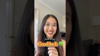 Good luck in Thai #learntospeakthai #speakthai #learnthailanguage #thaiclass #thailanguage