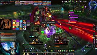 薩格拉斯之墓 傳奇基爾加丹M9 鳥D/補聖/術士視角 Mythic Kil'jaeden - Balance Druid \u0026 Holy Paladin \u0026 Affliction Warlock PoV