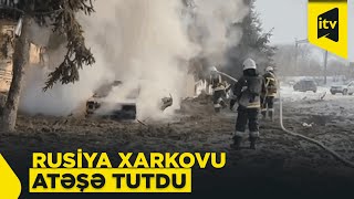 Rusiya Xarkova raket hücumu həyata keçirdi