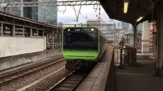 山手線新型車両　E235系試運転　9290G　東京駅到着