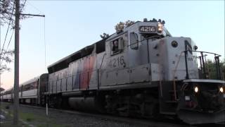 Full HD 60FPS: NJT GP40PH-2B #4216 Leads Train 2313 in Spring Lake 7/14/16