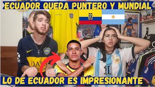Ecuador vs Argentina 1-0 | Goles y Resumen Completo | Reacción de Hinchas