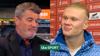 🦾 "The kid is a machine" - Roy Keane reacts as Erling Haaland scores FIVE for Man City | ITV Sport