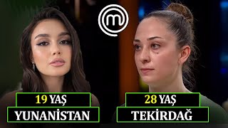 Masterchef Yarışmacılarının Yaşları ve Memleketleri