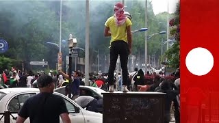 Tear gas, clashes at banned pro-Palestinian protest in Paris