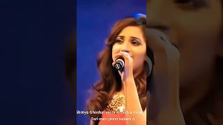 Shreya Ghoshal Live stage performance 🎤😃teri meri prem kahani😯#shorts #shreyaghoshal