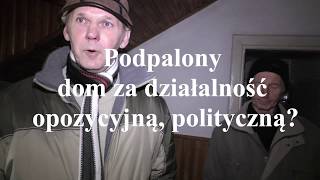 Szczawnica: Podpalony dom za działalność opozycyjną, polityczną?