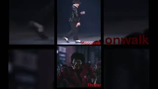 Which is best ? Michael Jackson #moonwalk vs #thriller