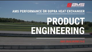 The AMS Toyota GR Supra Heat Exchanger