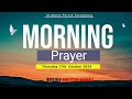 Morning Prayer || Thursday October 17th, 2024