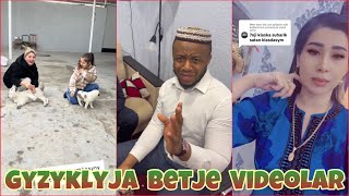 Gyzyklyja Turkmen Tiktokerlaryn Videolary. Sahra, Ayna we beyleki tiktokcylar. Turkmen tiktok 2025😁