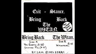 EXIT-STANCE : 1983 Demo Bring Back The Witan : UK Punk Demos