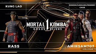 Rass (Kung lao) VS Amirsam707 (Kenshi/Liu kang/Johnny Cage) | Mortal Kombat 1 R1ps_Arena (TOP 64)