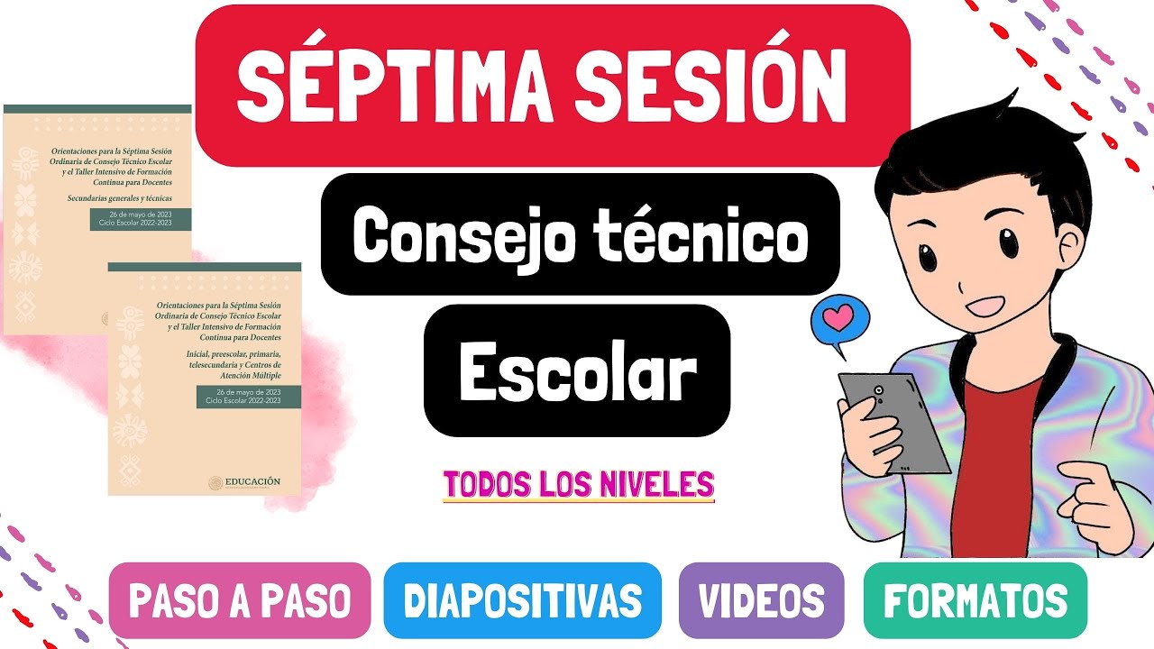 SÉPTIMA SESIÓN DE CONSEJO TÉCNICO ESCOLAR | MATERIALES | DIAPOSITIVAS ...