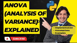 ANOVA (Analysis of variance) explained with Python Implementation