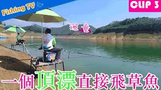 ✨一个顶漂，直接飞上来草鱼一尾~~|就这样钓鱼Lets Fishing|快乐垂钓频道