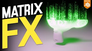 How To MAKE This Matrix FX In Blender | Tutorial