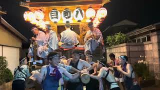 潮来祇園祭禮　八町目　2023.8.6  ラバウル小唄〜終い