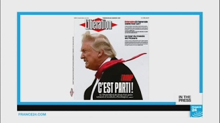 French papers before Trump's inauguration: 'Here we go!'