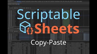 Scriptable Sheets: Copy-Paste