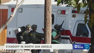 Standoff in north San Angelo ends with suspect surrendering to law enforcement