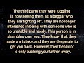 🎯 The third party they were juggling is now seeing them as a beggar who they are fighting off. 🔥