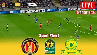 🔴ES TUNIS vs MAMELODI SUNDOWNS Full Match SEMI FINAL CAF CHAMPIONS LEAGUE 23/24 Football Gameplay