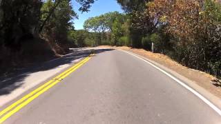 Woodside Road Descend / Los Trancos Ascend