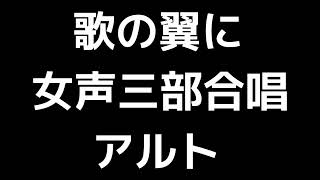 04 「歌の翼に」大田桜子編(女声合唱版)MIDI アルト 音取り音源