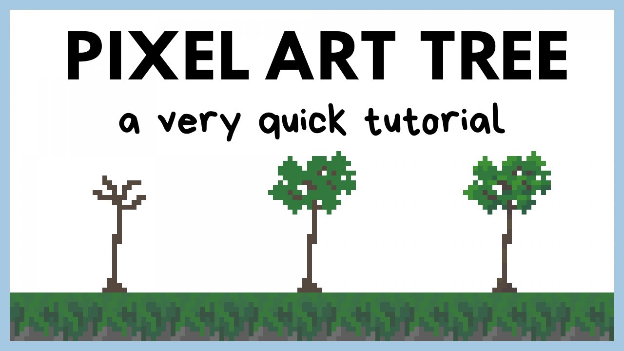 Pixel Art Tree Tutorial Here S A Break Down Of Pixel Art Tree Pixel Art Tree Tutorial Here S A Break Down Of Pixel Art Tree