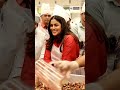 ഷംനാ കാസീം ആളൊരു കില്ലാടി തന്നെ ❤️ shamna kasim lulu daily forum kochi cake mixing