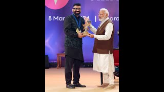 Best Tech Creator @ National Creators Award by PM @NarendraModi Ji #TGFamily🔥🔥🔥