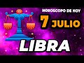 🙏𝐋𝐀 𝐍𝐎𝐓𝐈𝐂𝐈𝐀 𝐌𝐀𝐒 𝐁𝐎𝐍𝐈𝐓𝐀 𝐐𝐔𝐄 𝐏𝐔𝐄𝐃𝐄𝐒 𝐓𝐄𝐍𝐄𝐑💌Libra♎Horoscopo de hoy 7 de Julio 2024|MONHI VIDENTE