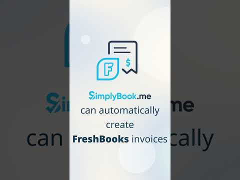 #DidYouKnow #SimplyBook.me can create #FreshBooks invoice #shorts