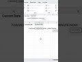 Easily Get Current Date and Time in Excel #shorts #excel #exceltutorial