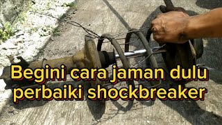 Mengganti support shockbreaker Mazda interplay