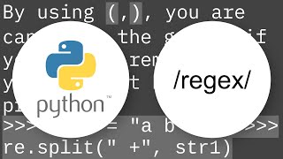 Split string based on a regular expression