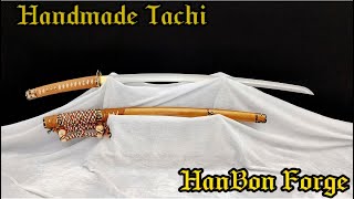 HanBon Forge Handmade Tachi Sword