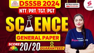 DSSSB Nursery/ PRT/ TGT/PGT 2024 | General Science Questions Practice for DSSSB 2024 | Ritika Ma'am