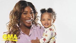 We scored pro-parenting tips from mom Serena Williams l GMA Digital